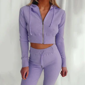 Women’s Hooded Fleece Tracksuit