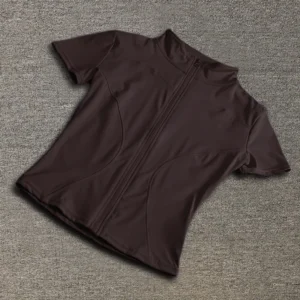 Women’s Zip Slimming Yoga Top